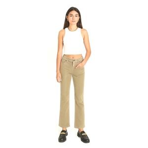 Ann Taylor LOFT Slim Boot Corduroy Pants Jeans Size 4‎ Tan Career Casual Classic